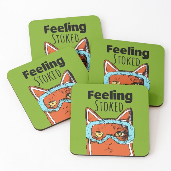 Item preview, Feeling Stoked designed and sold by Popworks.