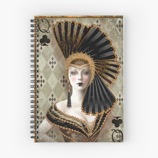 Item preview, Queen of clubs by Maxine Gadd  designed and sold by Maxine Gadd.