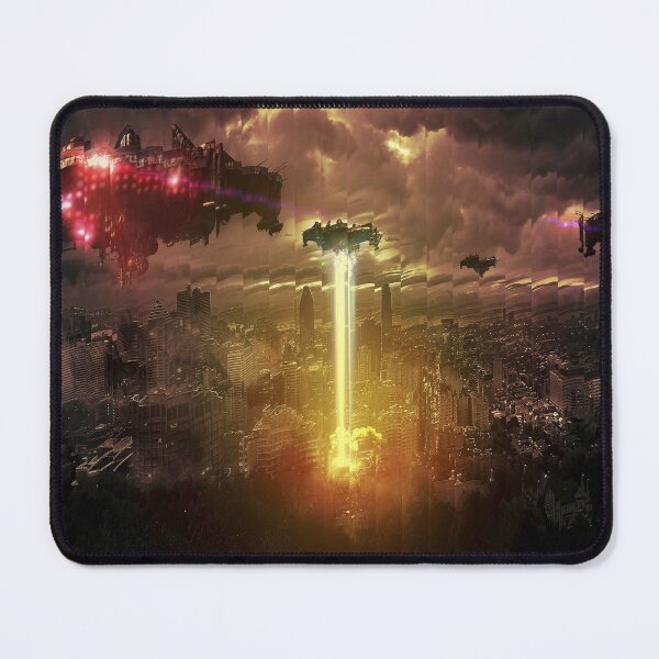 Item preview, Alien City Attack Shockwaves Smokey Distortion designed and sold by FuddalanDesigns.