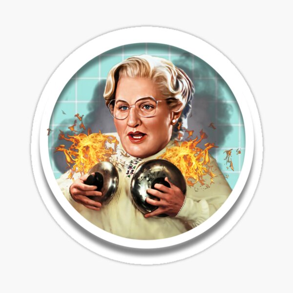 Artikel-Vorschau von Frau Doubtfire, designt und verkauft von IndecentDesigns.