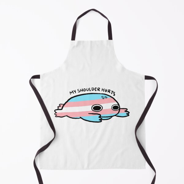 Item preview, My Shoulder Hurts | Trans Pride Frog designed and sold by iristocat.