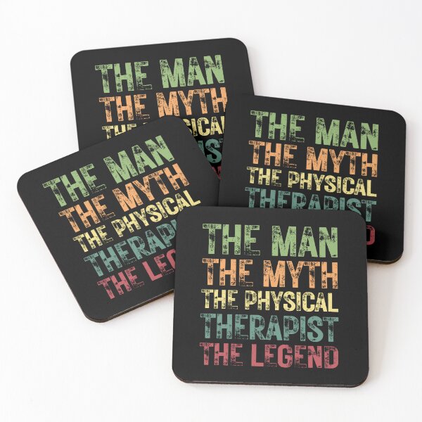 Item preview, The Man The Myth The Physical Therapist The Legend designed and sold by Crafty-Mornings.