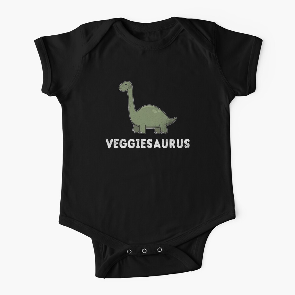 Veggiesaurus Vegan Dinosaur - Funny Veggie Gift Baby One-Piece