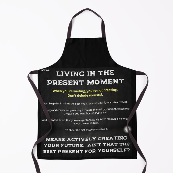 Item preview, Day 44 of the year: Living in the present moment designed and sold by BuddyBoots.