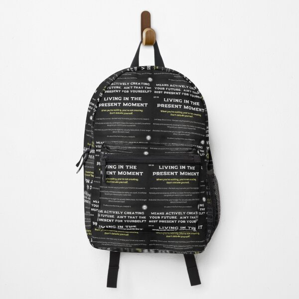 Item preview, Day 44 of the year: Living in the present moment designed and sold by BuddyBoots.