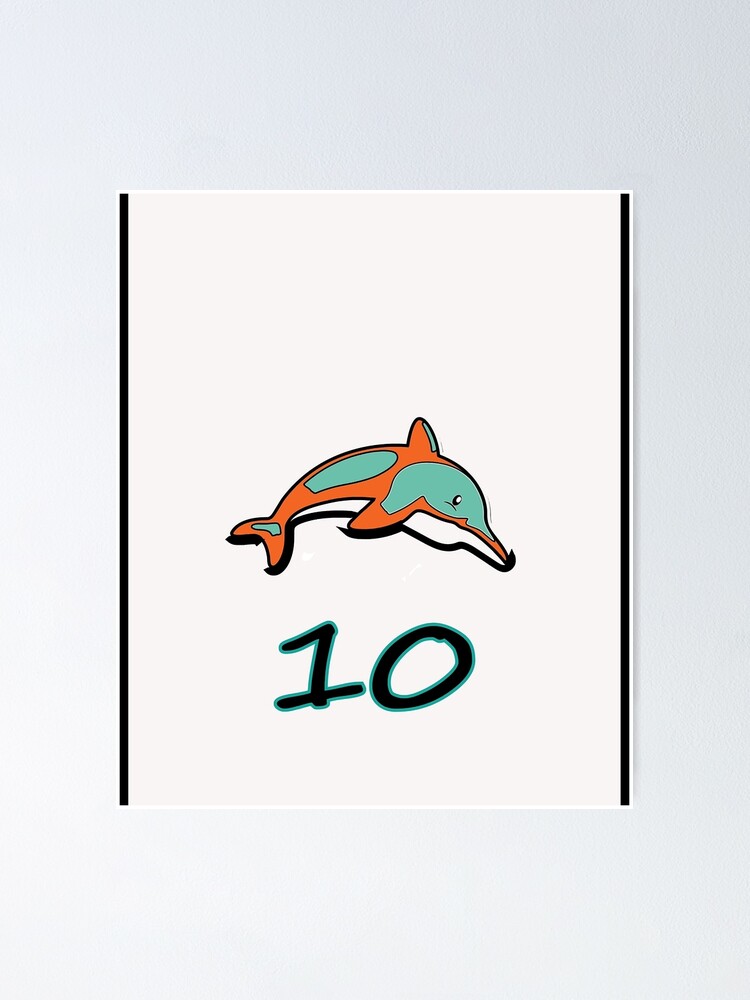 Tyreek Hill Miami Dolphins Fan Art Sticker for Sale by ryans664