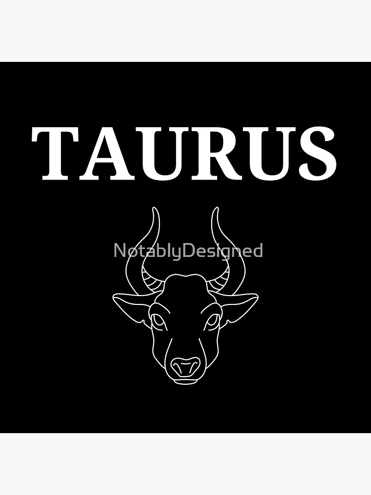 Taurus Zodiac Sign April 20 May 20 Sticker