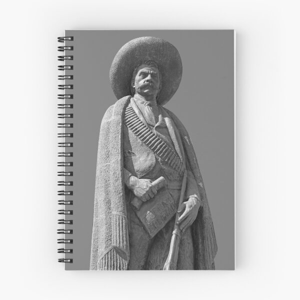 Item preview, Statue of Emiliano Zapata above his tomb - on Grey designed and sold by boltjesdesign.