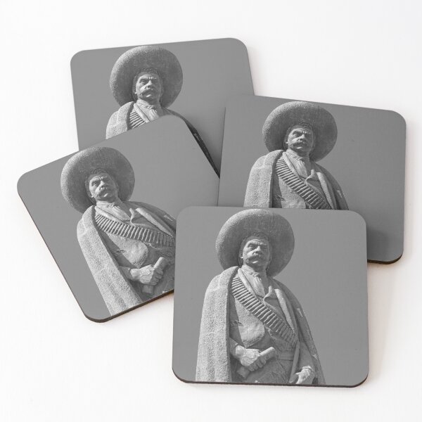 Item preview, Statue of Emiliano Zapata above his tomb - on Grey designed and sold by boltjesdesign.