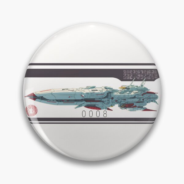 Item preview, Space Ship Star Blazer XO - Mach 8 Sticker designed and sold by Star_.