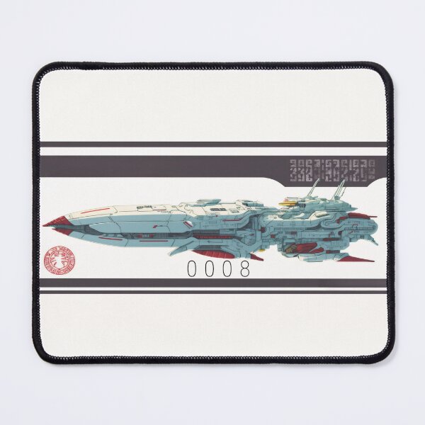 Item preview, Space Ship Star Blazer XO - Mach 8 Sticker designed and sold by Star_.