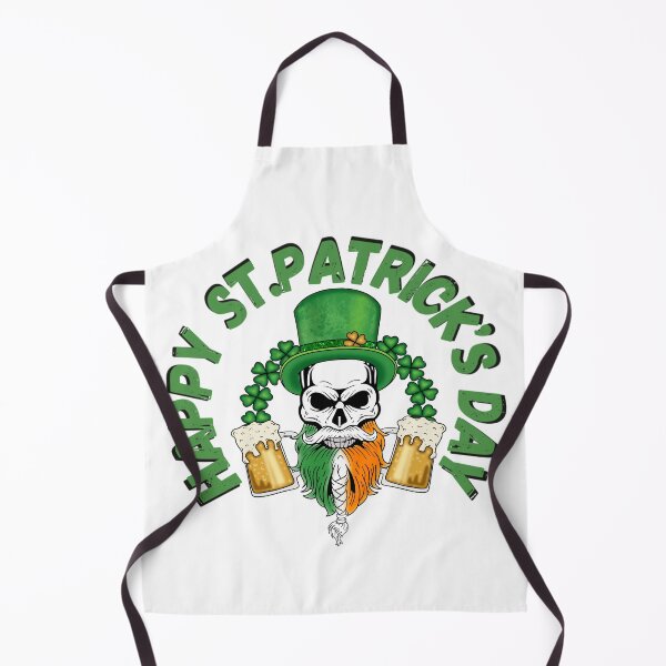Item preview, Happy St. Patrick’s Day Skull with beers designed and sold by MLD112.