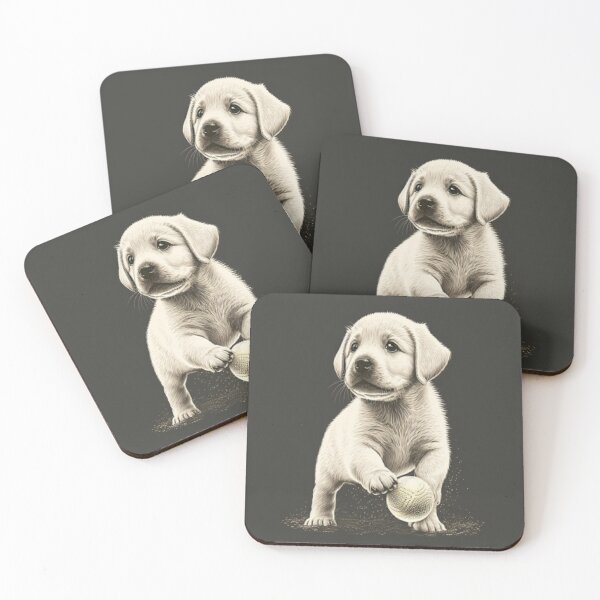 Item preview, Baby Labrador Playing a Ball designed and sold by Barnissim.