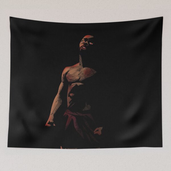 Item preview, Anime Champion MMA Fighter Illustration (red) designed and sold by MDHairston2.