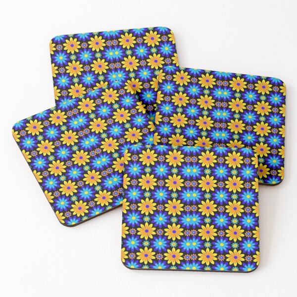 Item preview, Beautiful Little Blue, Yellow and White Patterns are absolutely amazing.  designed and sold by Tiannalaw.