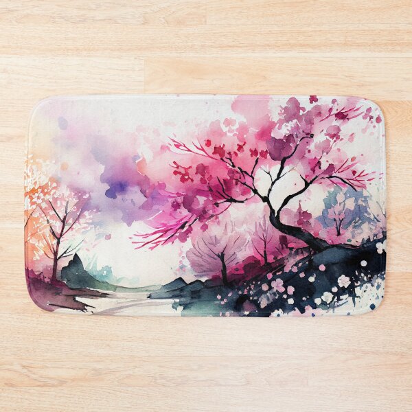 Item preview, Cherry Blossom Walk designed and sold by Avocado Design Studio.