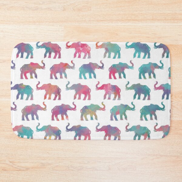 Item preview, Elephants on Parade in Watercolor designed and sold by inkedinred.