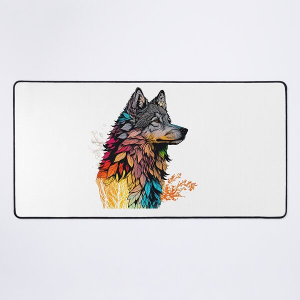Item preview, Psychedelic Wolf designed and sold by natejahnke.