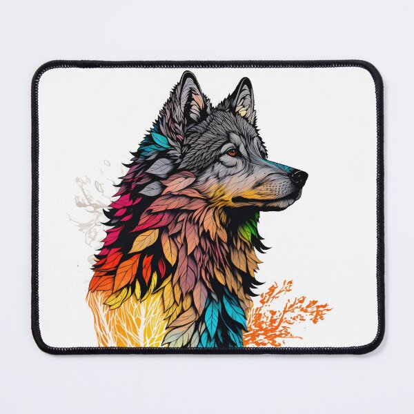 Item preview, Psychedelic Wolf designed and sold by natejahnke.