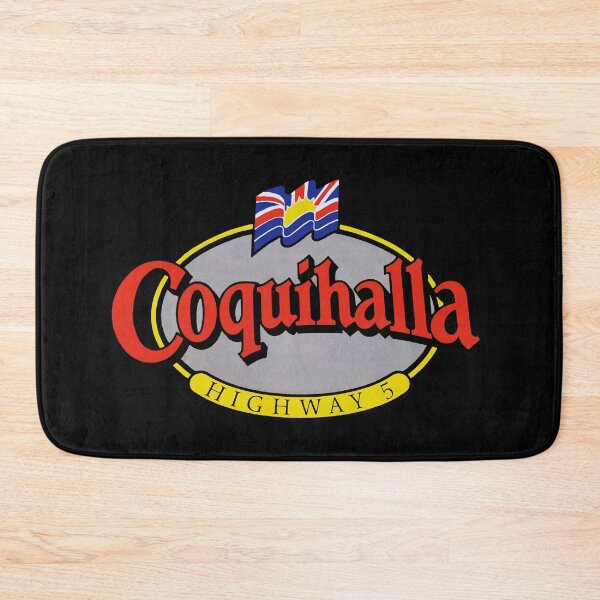 Item preview, Coquihalla Highway 5 British Columbia Vintage Travel Decal designed and sold by hilda74.