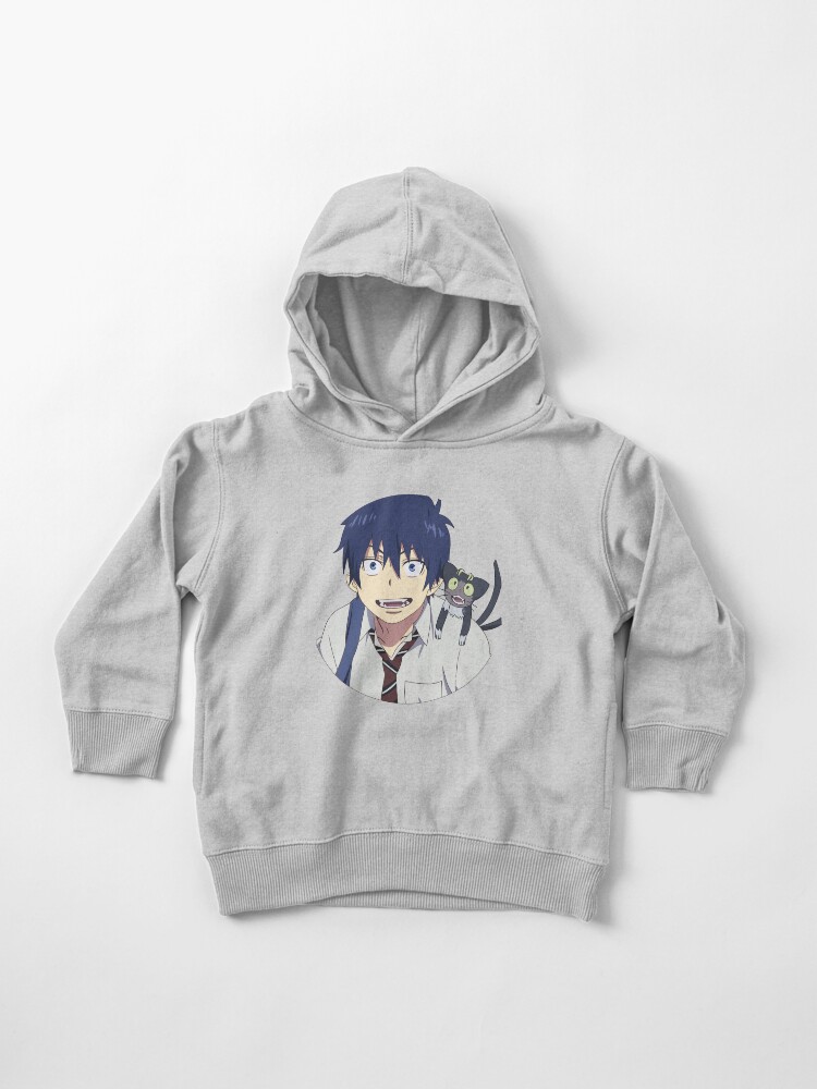 Blue Exorcist Rin Okumura and Kuro Toddler Pullover Hoodie