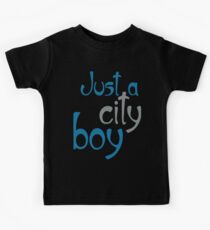 Just a City Boy Kids Tee