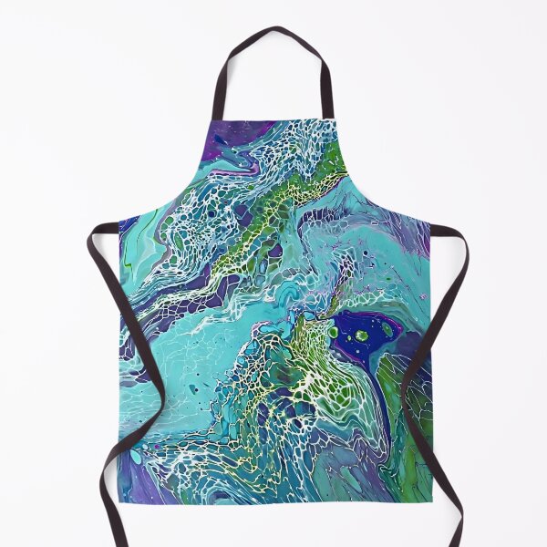 Item preview, Fluid Art Puddle Pour Swipe Abstract Painting Original Art designed and sold by AussieMuma.
