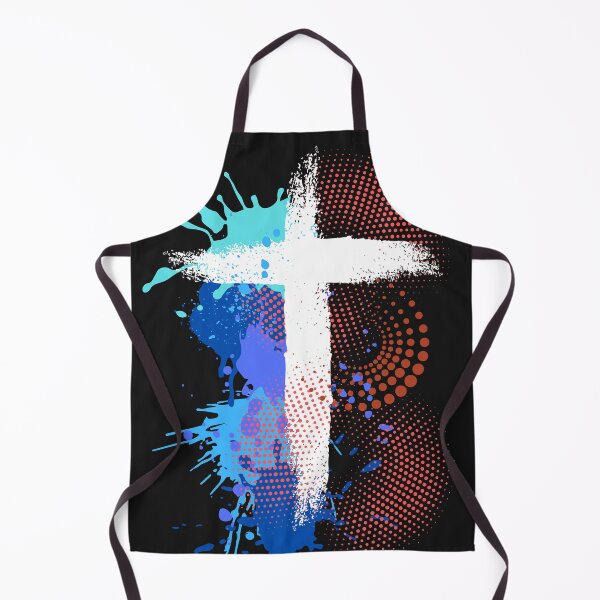 Item preview, paint splash cross designed and sold by Bert Englefield.