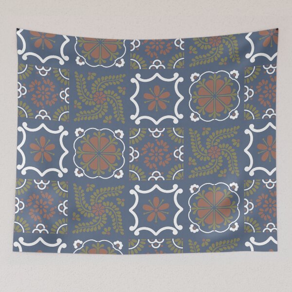Item preview, Floral vintage tiles designed and sold by Lefteris Betsis.