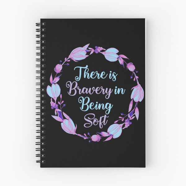 Item preview, There is Bravery in Being Soft / Sensitive / Floral / Kindness / Empathy / Considerate / softgirl / cottagecore designed and sold by ae-samantha.