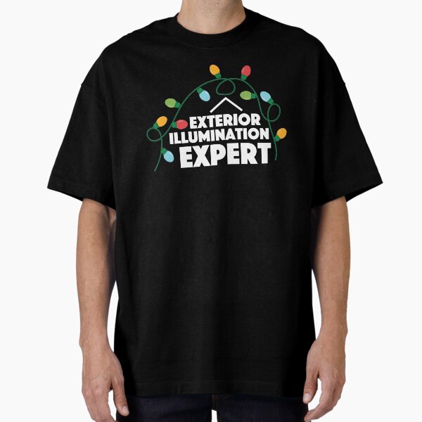 Item preview, Funny Christmas T Shirt Exterior Illumination Expert Tee designed and sold by rused.