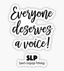 Speech Therapist Gifts For SLP Month Sticker