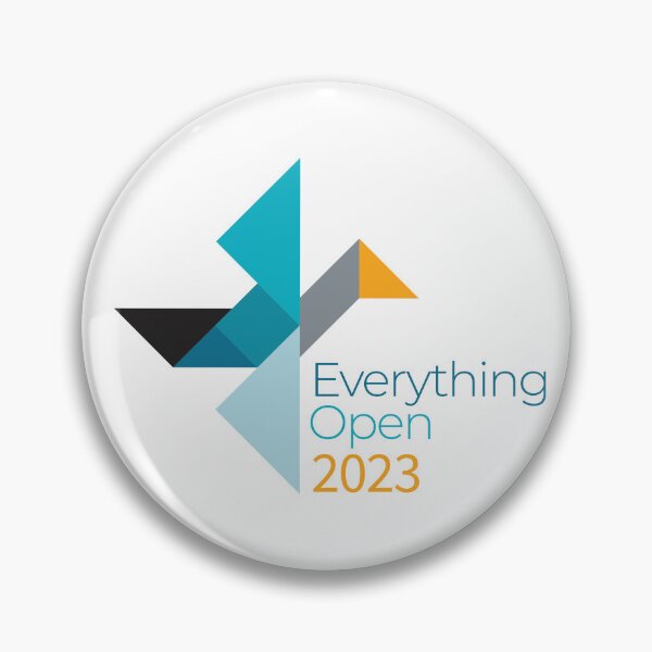 Artikelvorschau, Alles offen 2023 entworfen und verkauft von Linux Australia.
