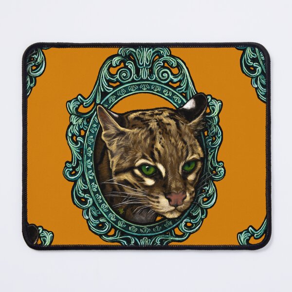 Item preview, Mammal Cameo: Ocelot designed and sold by FreyStrandDraws.