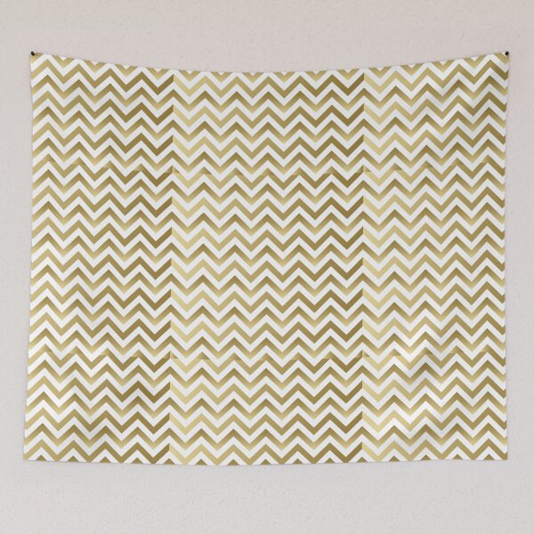Item preview, Gold Backsplash Herringbone Pattern In Golden Style designed and sold by Patternawy.