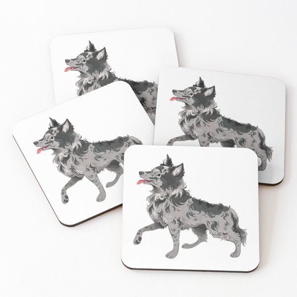Item preview, Blue Merle Mudi designed and sold by Kristen Humphrey.