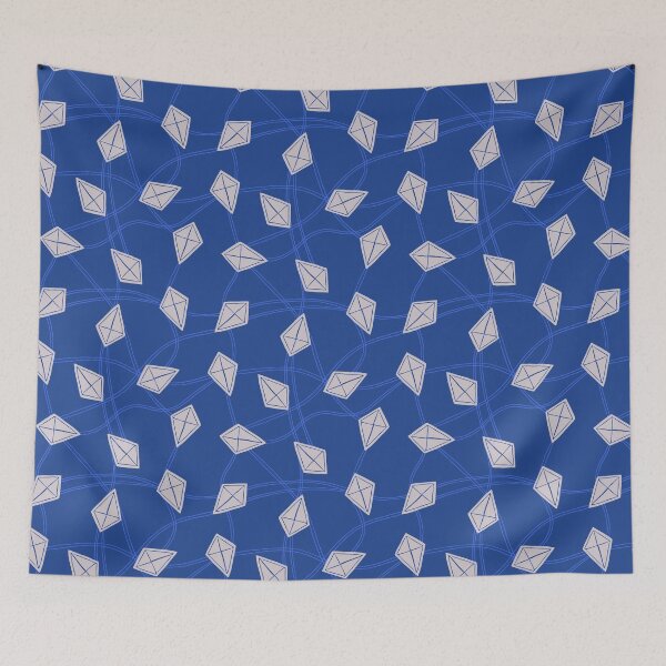 Aperçu de l'œuvre Cerfs-volants imprimés en bloc créée et vendue par Jane  Abbott Designs.
