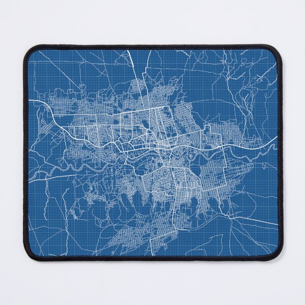 Item preview, Hargeisa City Map of Somalia - Blueprint designed and sold by deMAP.