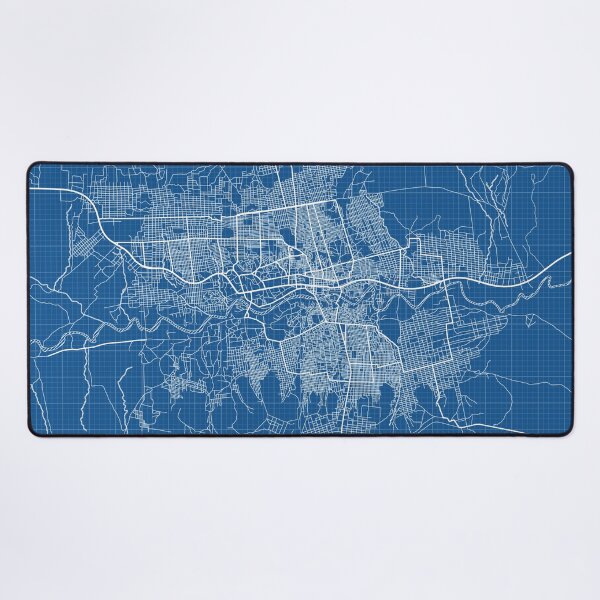Item preview, Hargeisa City Map of Somalia - Blueprint designed and sold by deMAP.
