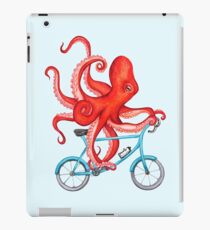 Cycling octopus iPad Case/Skin