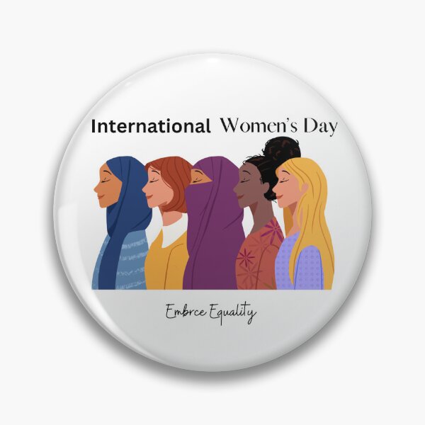 Item preview, International Women’s Day - Embrace Equality  designed and sold by ModeDesMarques.