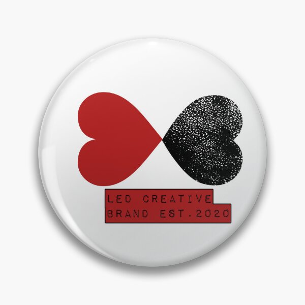 Item preview, RED+BLk Hearts designed and sold by LedCreativeBrnd.