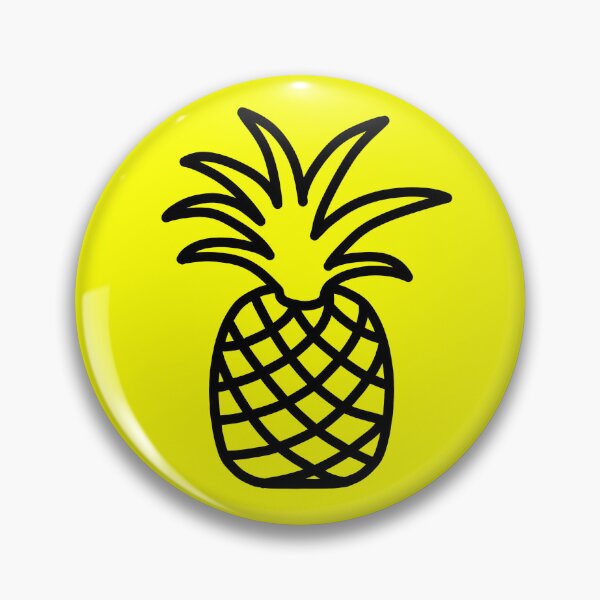Item preview, Cute Little Pineapple - Black designed and sold by LadySquiggle.