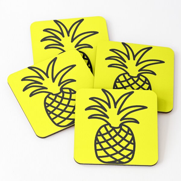 Item preview, Cute Little Pineapple - Black designed and sold by LadySquiggle.
