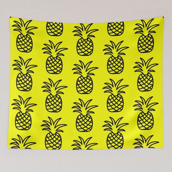 Item preview, Cute Little Pineapple - Black designed and sold by LadySquiggle.