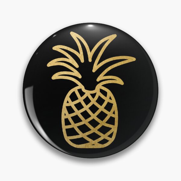 Item preview, Cute Little Pineapple - Gold designed and sold by LadySquiggle.