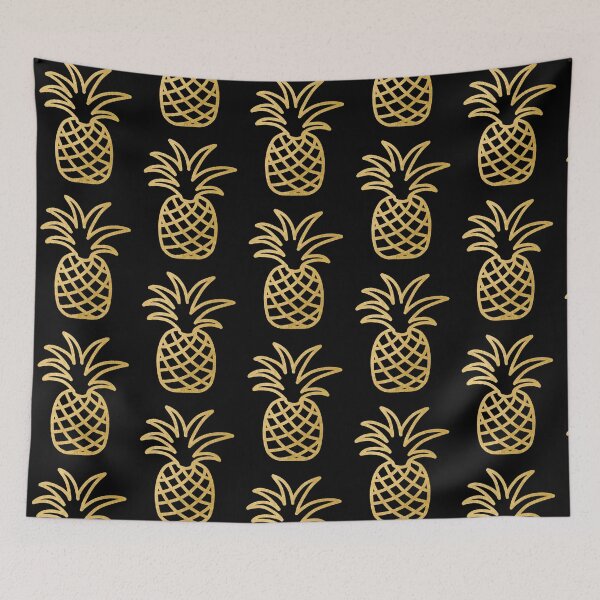 Item preview, Cute Little Pineapple - Gold designed and sold by LadySquiggle.