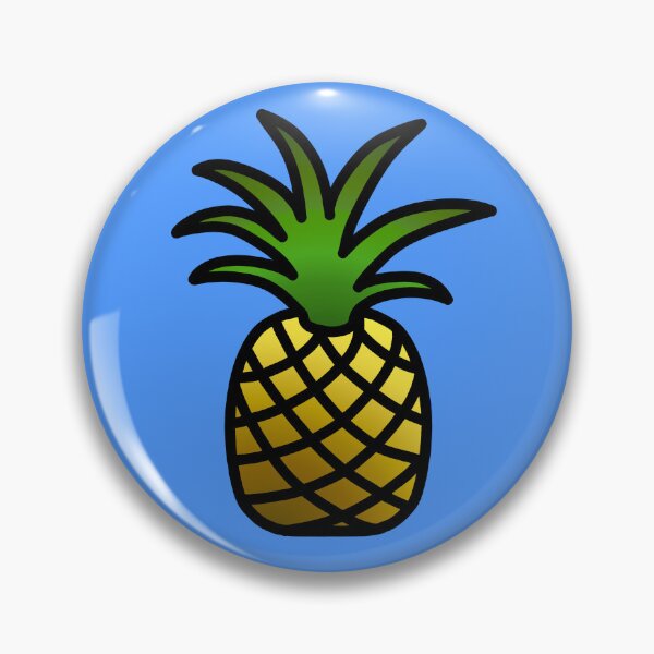Item preview, Cute Little Pineapple - Colour designed and sold by LadySquiggle.