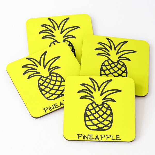 Item preview, Cute Little Pineapple - Black designed and sold by LadySquiggle.