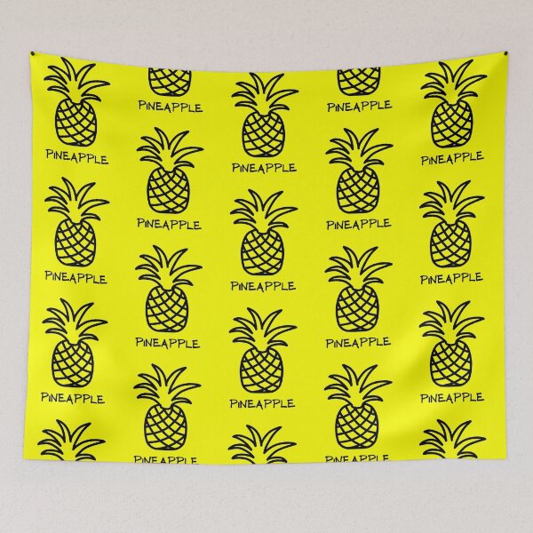 Item preview, Cute Little Pineapple - Black designed and sold by LadySquiggle.